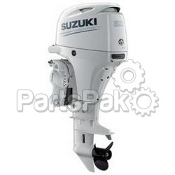 Suzuki DF50ATLW5 50-hp 4-Stroke Outboard Boat Motor, White, 20-inch Shaft, Power Trim & Tilt, Standard Rotation (Right) Gearcase, (Requires Remote Mechanical Controls)