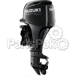 Suzuki DF50AVTL5 50-hp 4-Stroke Outboard Boat Motor, Nebular Black, 20-inch Shaft, Power Trim & Tilt, Standard Rotation (Right), High Thrust Model Gearcase, (Requires Remote Mechanical Controls
