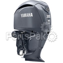 Yamaha F300NSB F300 300 hp 4.2L V6 Offshore Gray Outboard Boat Motor With Integrated Digital Electric Steering (Lower Unit Sold Separately)