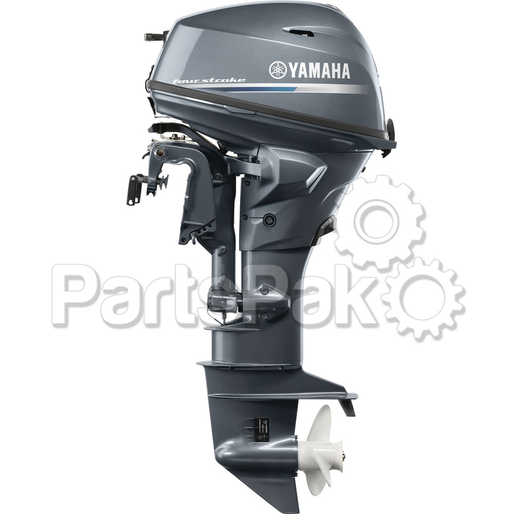 Yamaha F20LWPB F20 20 hp (20" Driveshaft) Manual + Electric Start Power Trim 4-stroke Outboard Boat Motor