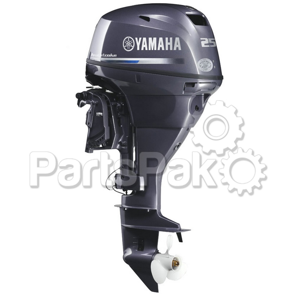 Yamaha F25SC F25 25 hp (15" Short Shaft) Electric Start Power Trim Tilt 4-stroke Outboard Boat Motor