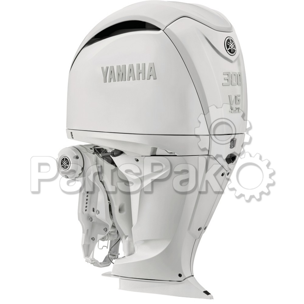 Yamaha F300NSB2 F300 300 hp 4.2L V6 Offshore White Outboard Boat Motor With Integrated Digital Electric Steering (Lower Unit Sold Separately)