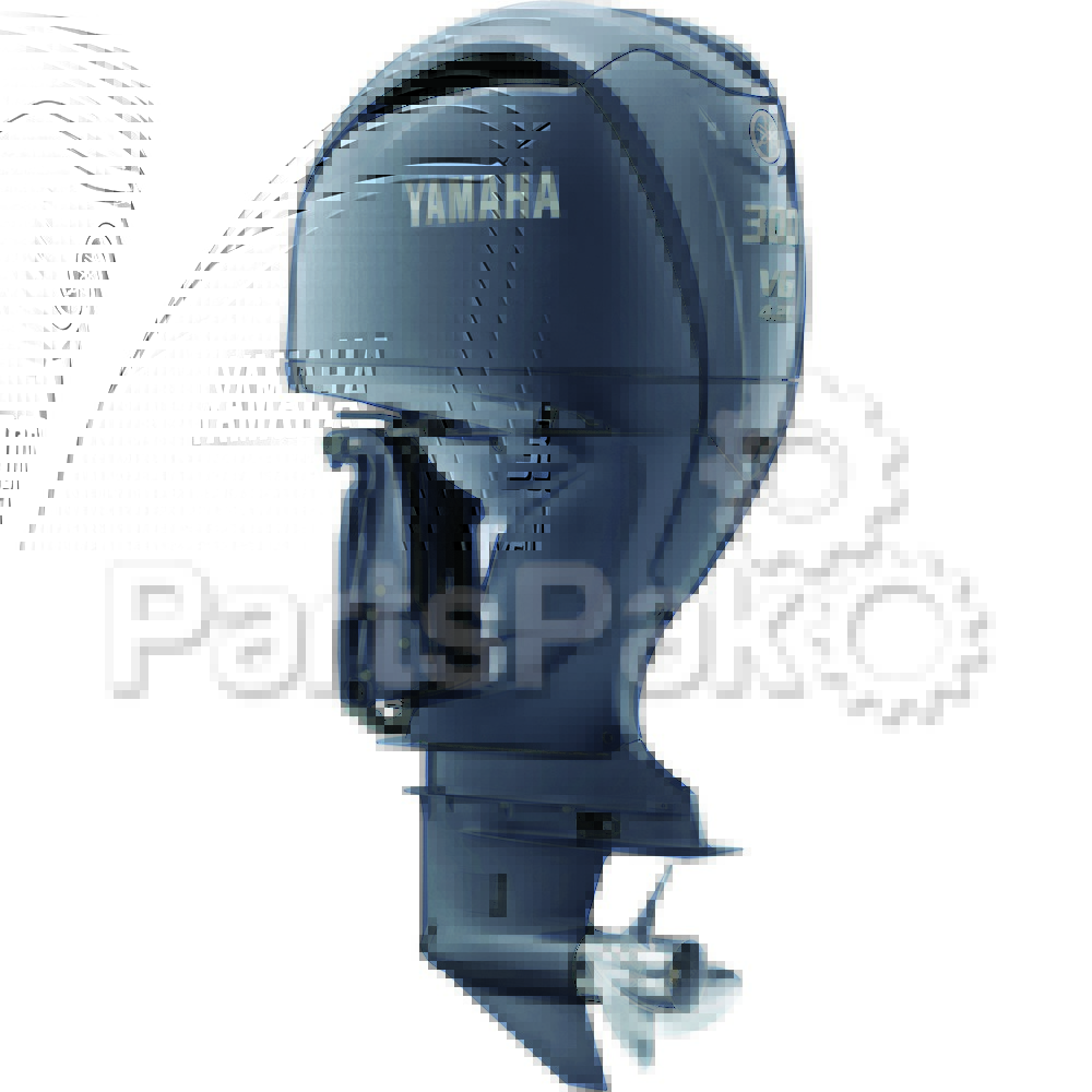 Yamaha F300XCB F300 300 hp 4.2L V6 Offshore Gray Outboard Boat Motor Without Integrated Digital Electric Steering (Standard Rotation 25" Shaft Lower Unit)