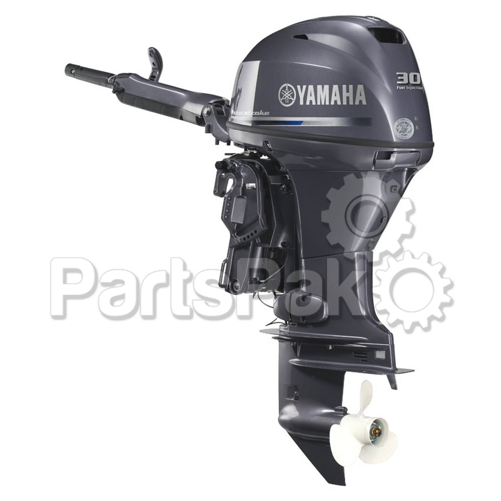 Yamaha F30LEHA F30 30 hp (20" Driveshaft) Electric Start Tiller Handle Nitro-Assist Tilt 4-stroke Outboard Boat Motor