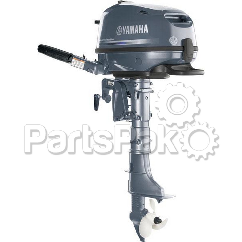 Yamaha F4SMHA F4 4 hp (15" Short Shaft) Manual Start Tiller Handle 4-stroke Outboard Boat Motor
