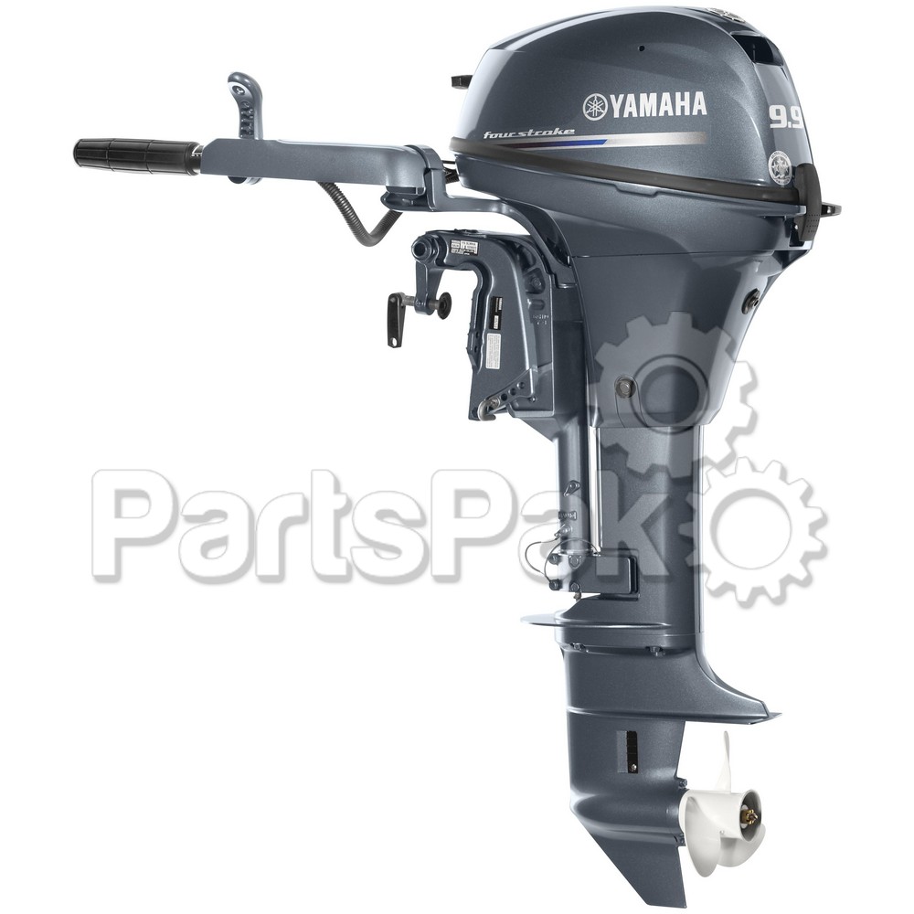 Yamaha F9.9LMHB F9.9 9.9 hp (20" Driveshaft) Manual Start Tiller Handle 4-stroke Outboard Boat Motor