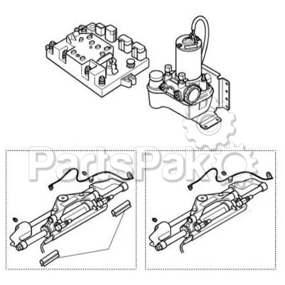 Yamaha HMS2A Steering Kit (For Helm Master) Twin Engine