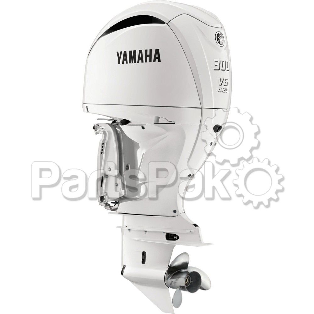 Yamaha LF300ECB2 F300 300 hp 4.2L V6 Offshore White Outboard Boat Motor Without Integrated Digital Electric Steering (Counter Rotation 35" Shaft Lower Unit)