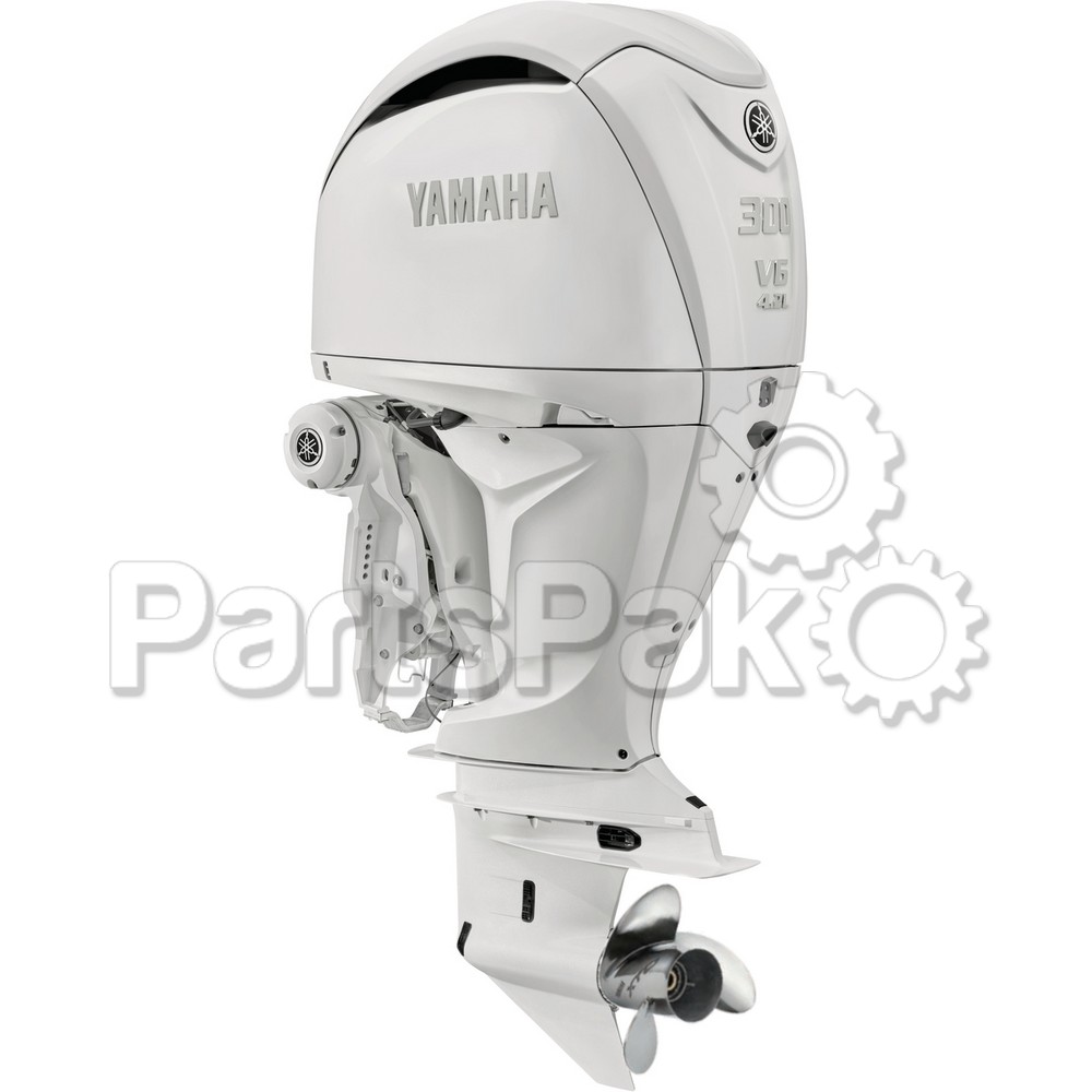Yamaha LF300ESB2 F300 300 hp 4.2L V6 Offshore White Outboard Boat Motor With Integrated Digital Electric Steering (Counter Rotation 35" Shaft Lower Unit)