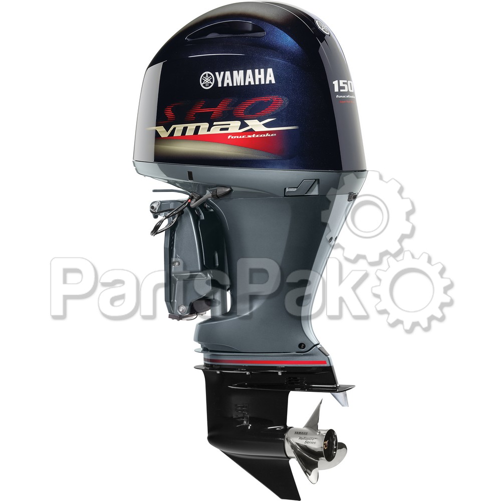 Yamaha VF150LA VF150 150 hp 2.8L V-Max SHO (20" Driveshaft) Electric Start Trim & Tilt 4-stroke Outboard Boat Motor