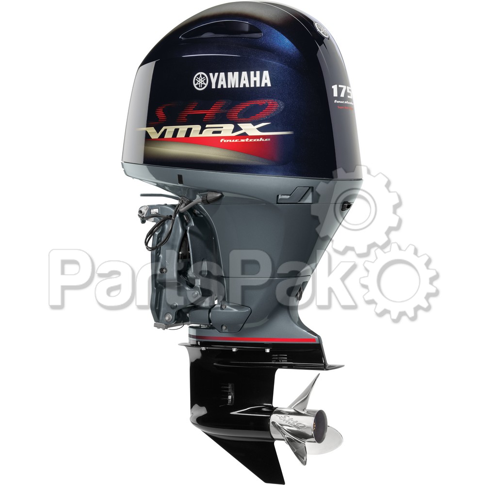 Yamaha VF175LA VF175 175 hp 2.8L V-Max SHO Long Shaft (20") Electric Start Trim & Tilt 4-stroke Outboard Boat Motor Requires Remote Mechanical Controls
