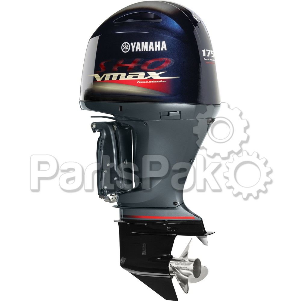 Yamaha VF175XA VF175 175 hp 2.8L V-Max SHO XL Shaft (25") Electric Start Trim & Tilt 4-stroke Outboard Boat Motor Requires Remote Mechanical Controls